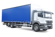 Car Hire Bootle - 26 Tonne Curtain Side Lorry - Truck hire Bootle