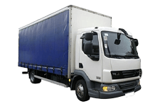 Car Hire Bootle - 7.5 Tonne Curtain Side Truck - Truck hire Bootle