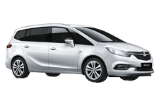Car Hire Bootle - Vauxhall Zafira 7-Seater - Minibus hire Bootle